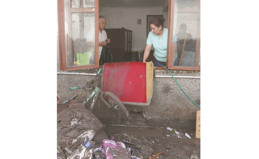 Mexiquenses han perdido bienes por las lluvias. Foto: Archivo/ EL UNIVERSAL.