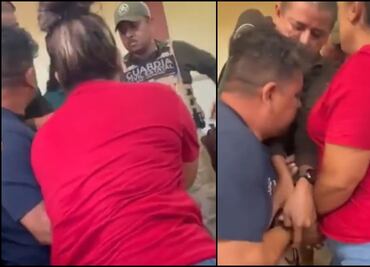 En plena misa, policías intentan detener a un hombre en San Luis Potosí; sacerdote les pide retirarse