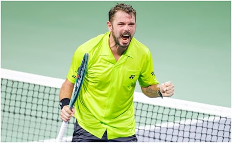 Stan Wawrinka vence al campeón defensor del Cancun Country Open y avanza de ronda en México
