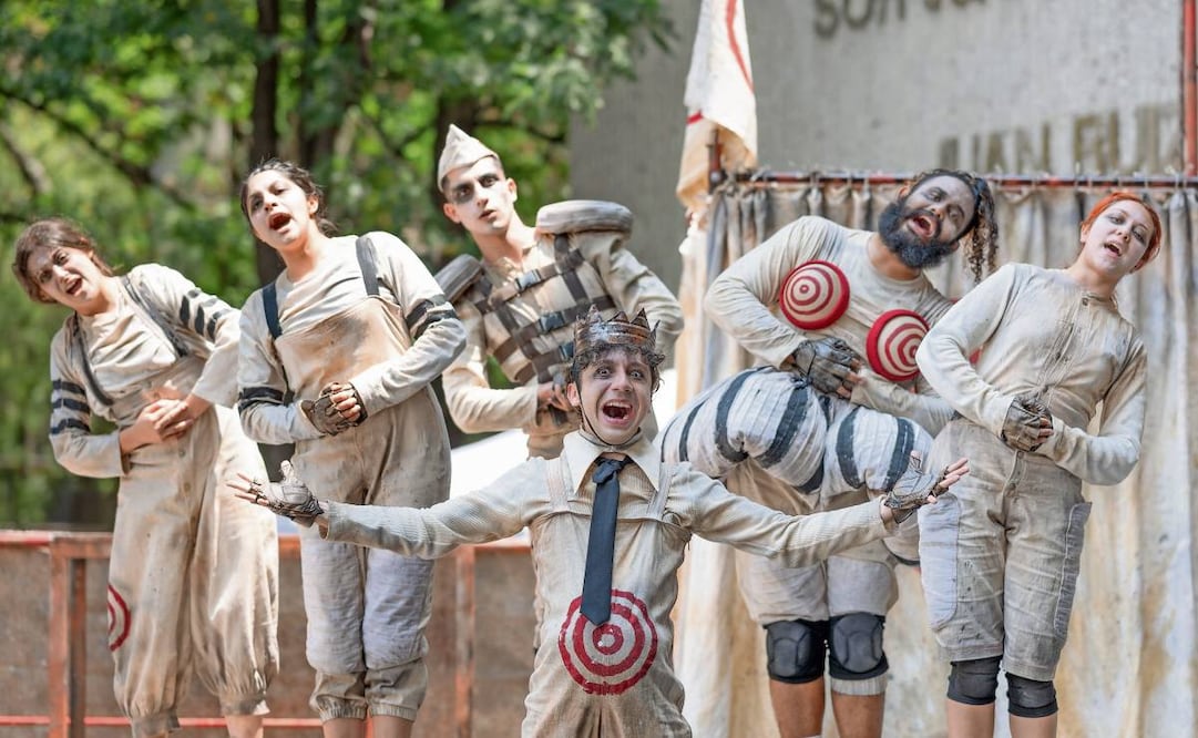 Ubú rey estará hasta el 28 de junio, sábados y domingos, a las 11:00 horas, en el CCU. FOTO: Ulises Avila / Teatro UNAM