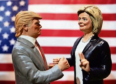 Campaña de Trump reconoce que va detrás de Hillary