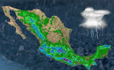 Prevén tormentas muy fuertes en Guerrero, Michoacán y Edomex 