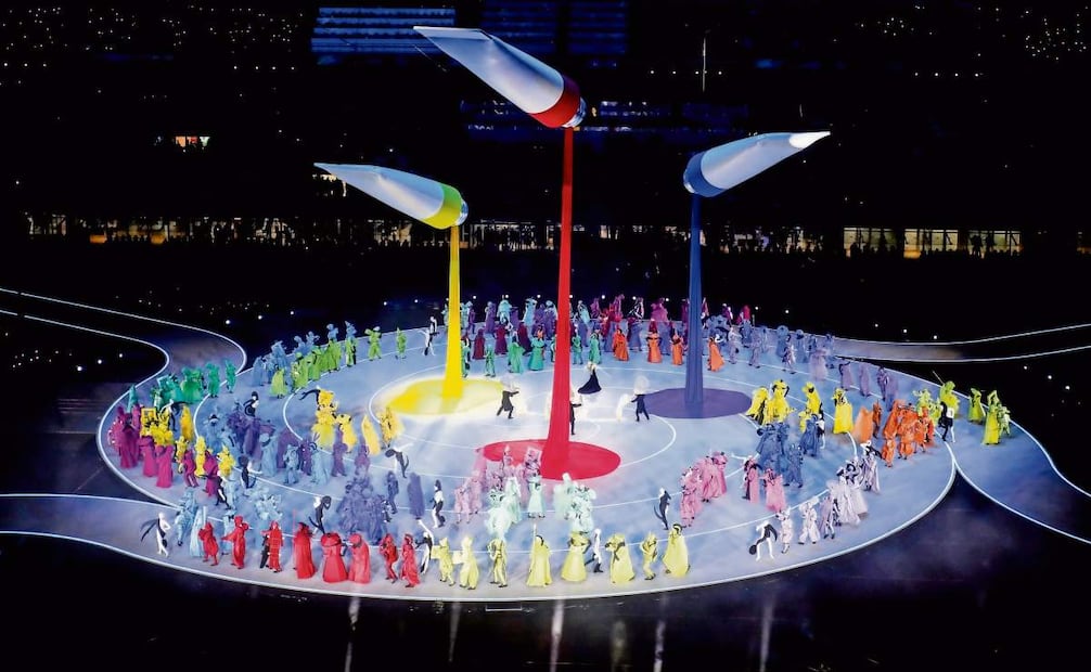 La producción creativa corrió a cargo de Marco Balich, experto en ceremonias olímpicas. Fotos: AFP y EFE