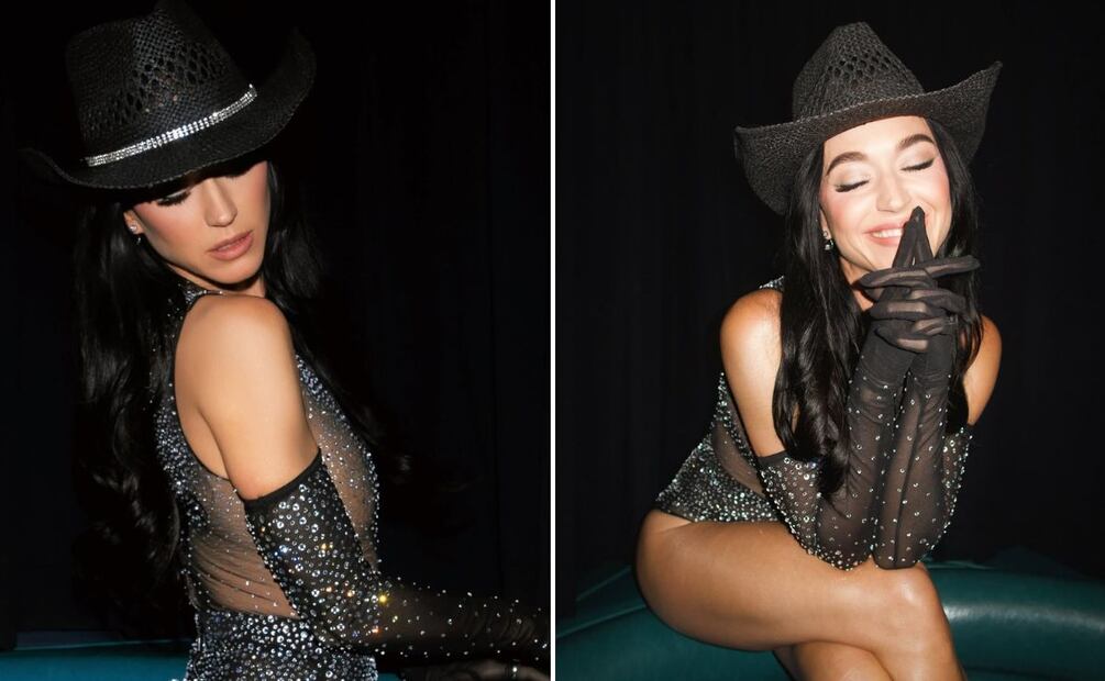 Katy Perry en Nashville con look de estilo vaquero. Foto: Especial. Instagram @katyperry