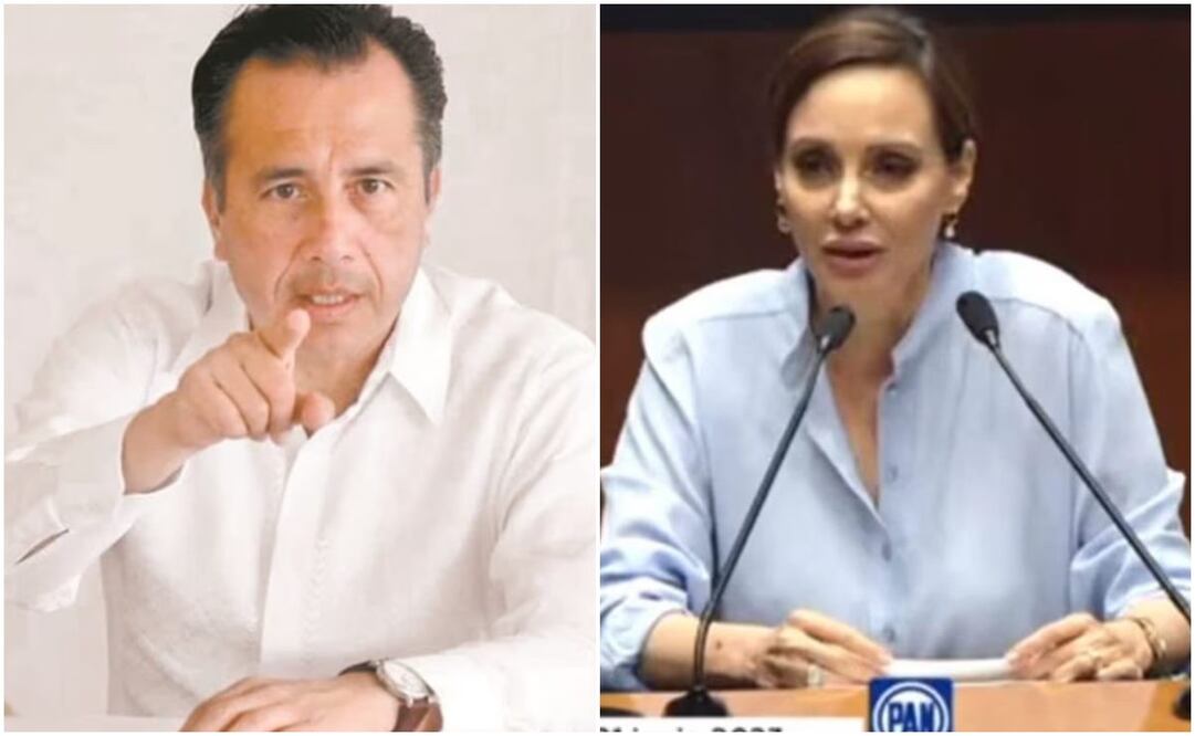 Cuitláhuac García y Lilly Téllez. Foto: Archivo/EL UNIVERSAL