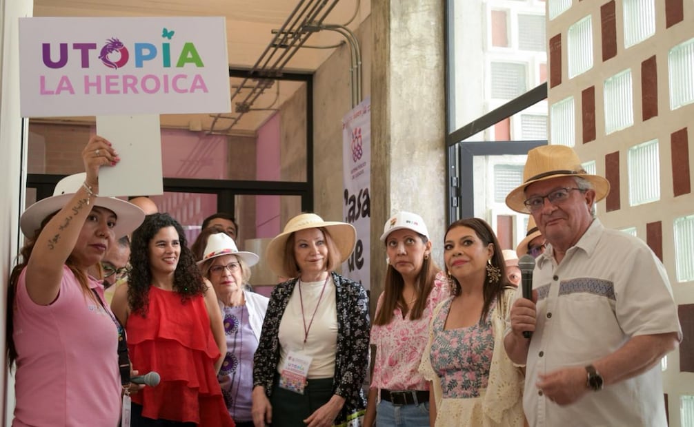 Clara Brugada inaugura Utopía La Heroica en Venustiano Carranza; atenderá a 100 mil personas.
Foto: Santiago Cadena / EL UNIVERSAL