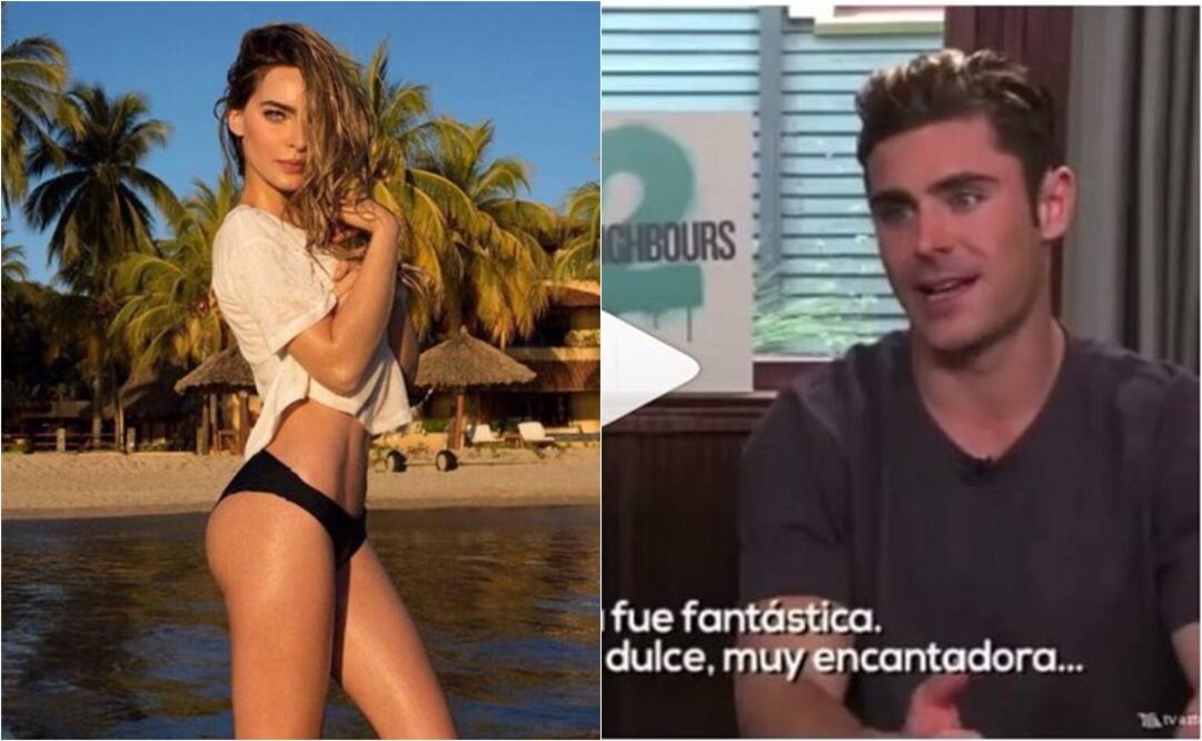 "Belinda es fantástica", asegura Zac Efron
