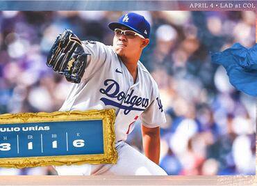 El mexicano Julio Urías consigue su primera victoria de la temporada 2021