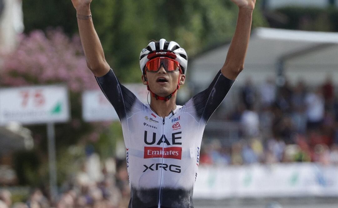 Isaac del Toro gana La Coppa Sabatini / Foto: Especial