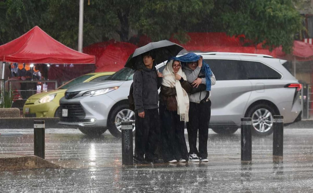Hay Alerta Amarilla por lluvias fuertes en 9 alcaldías de la CDMX; prevén caída de granizo. Foto: Valente Rosas / EL UNIVERSAL