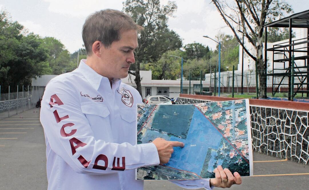 Parque Águilas Japón, alcalde Javier López. Foto: Darío Luna / EL UNIVERSAL