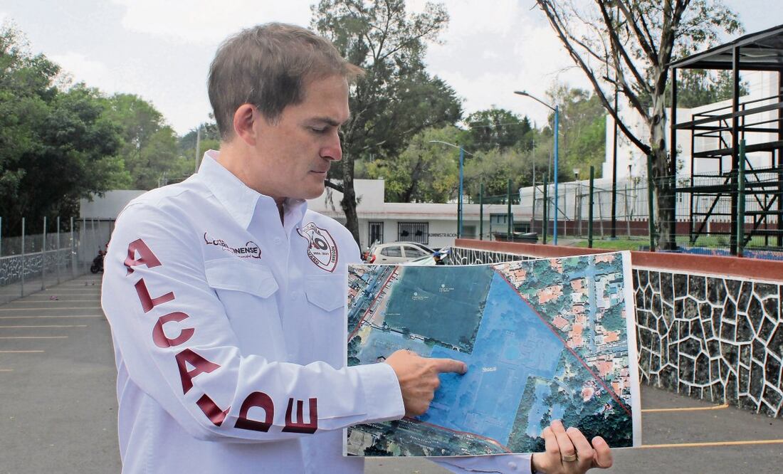 Parque Águilas Japón, alcalde Javier López. Foto: Darío Luna / EL UNIVERSAL