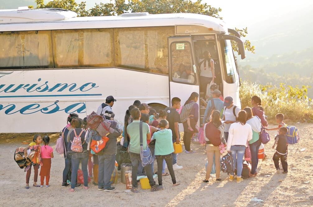 El movimiento migratorio de los jornaleros agrícolas de Guerrero ha aumentado durante la pandemia debido a la falta de trabajo y de clases. Fotos: SALVADOR CISNEROS. EL UNIVERSAL