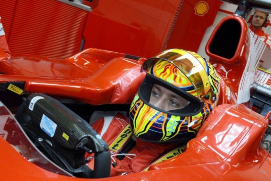 Valentino Rossi y Ferrari: cuando un campeón de Moto GP casi conduce en la F1