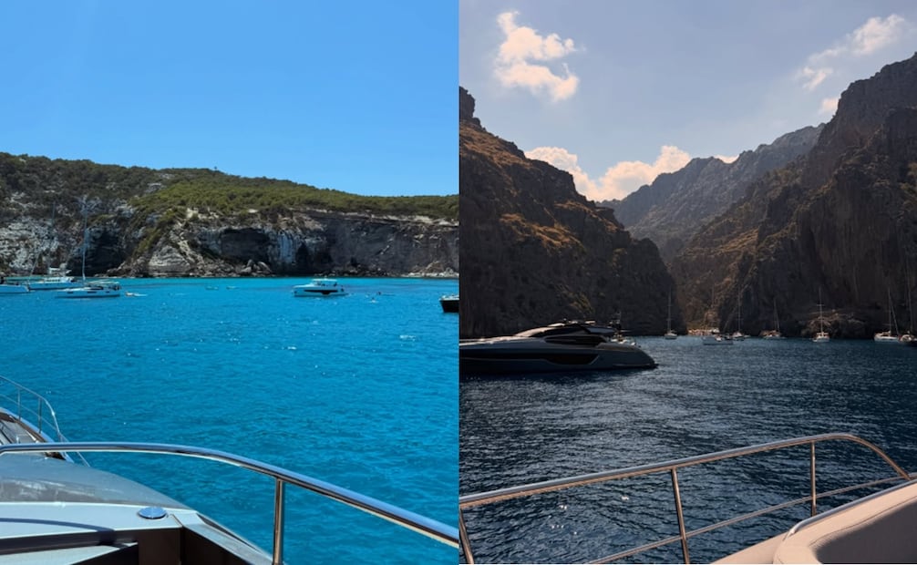 Imágenes de las vacaciones de Alejandro Sanz. Foto: Instagram Stephanie Cayo.
