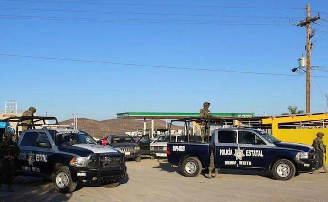 Operativo en eñ fraccionamiento Costa Dorada, en San José del Cabo. FOTO: cortesía Jorge Castañeda/El Mundo Digital