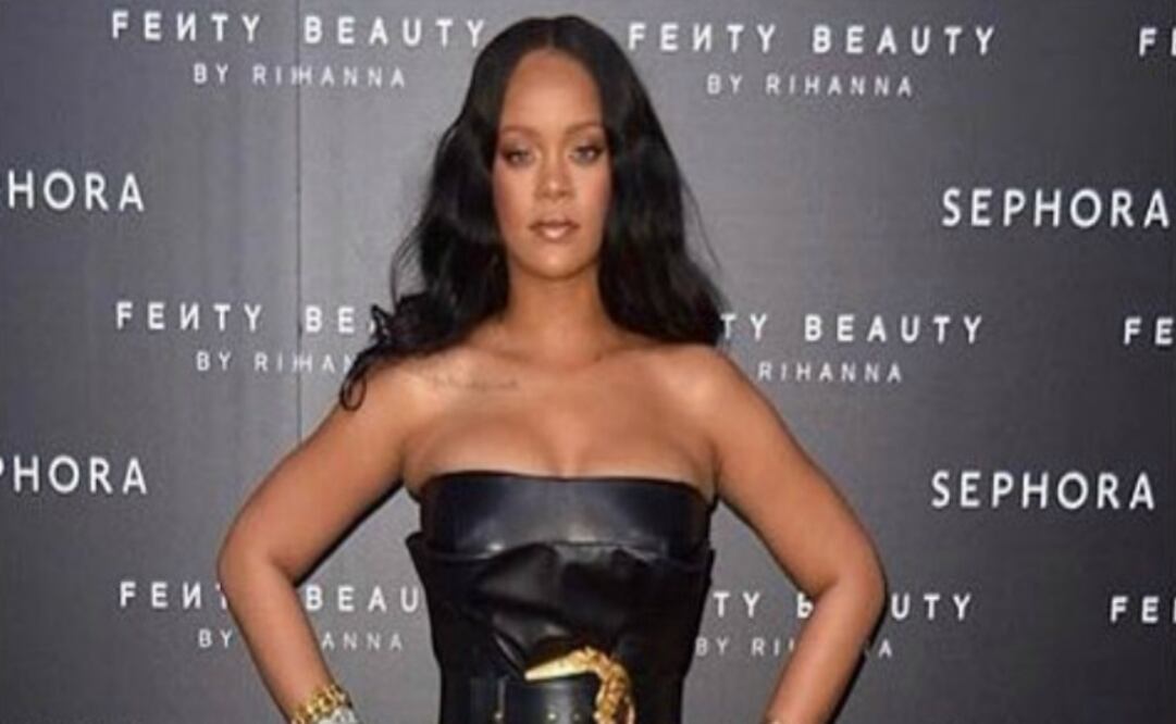Rihanna te enseña a usar el vestido para reducir tallas