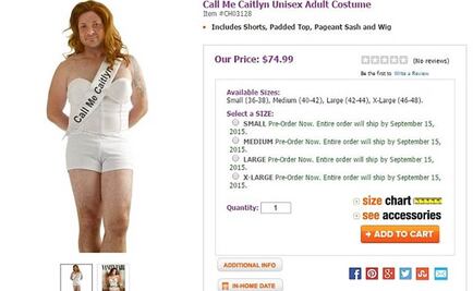 Indigna disfraz de Caitlyn Jenner para Halloween