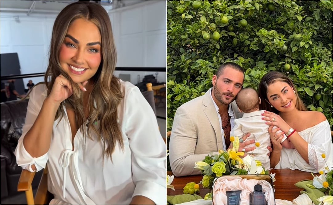 Claudia Martin y Carlos Said, madre y padre de Máximo, nacido el 29 de diciembre de 2025.
Fotos: Instagram, vía @claudia3martin