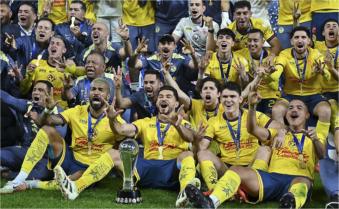 América se coronó en el pasado Apertura 2024 desde el Play-In. FOTO: IMAGO7