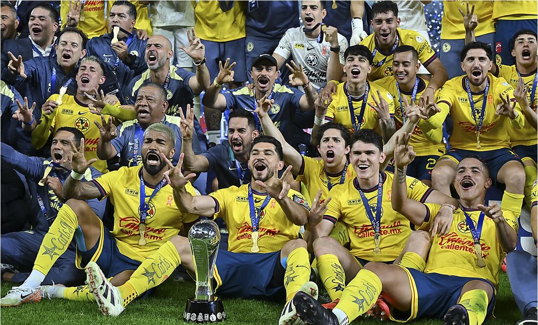 América se coronó en el pasado Apertura 2024 desde el Play-In. FOTO: IMAGO7