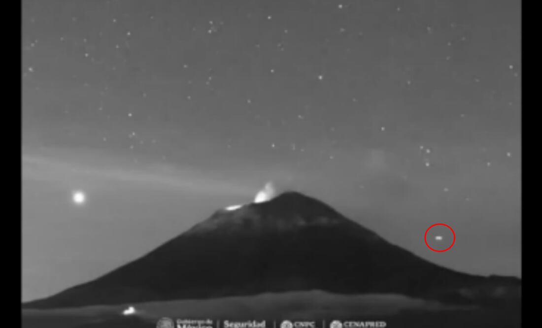 ¿Ovnis en el Popocatépetl?
