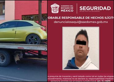 Detienen a otro presunto extorsionador de polleros en Toluca
