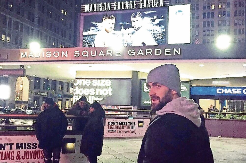 El británico ha disfrutado de la Gran Manzana como un turista más (TWITTER)