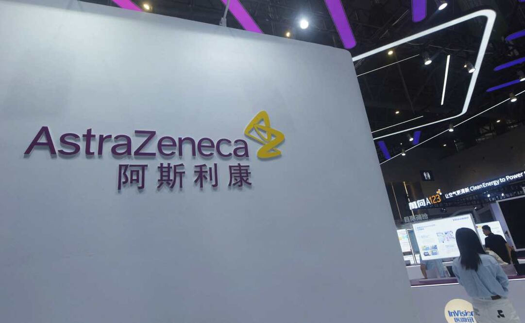 Detienen a directivo de AstraZeneca en China. Foto: AFP