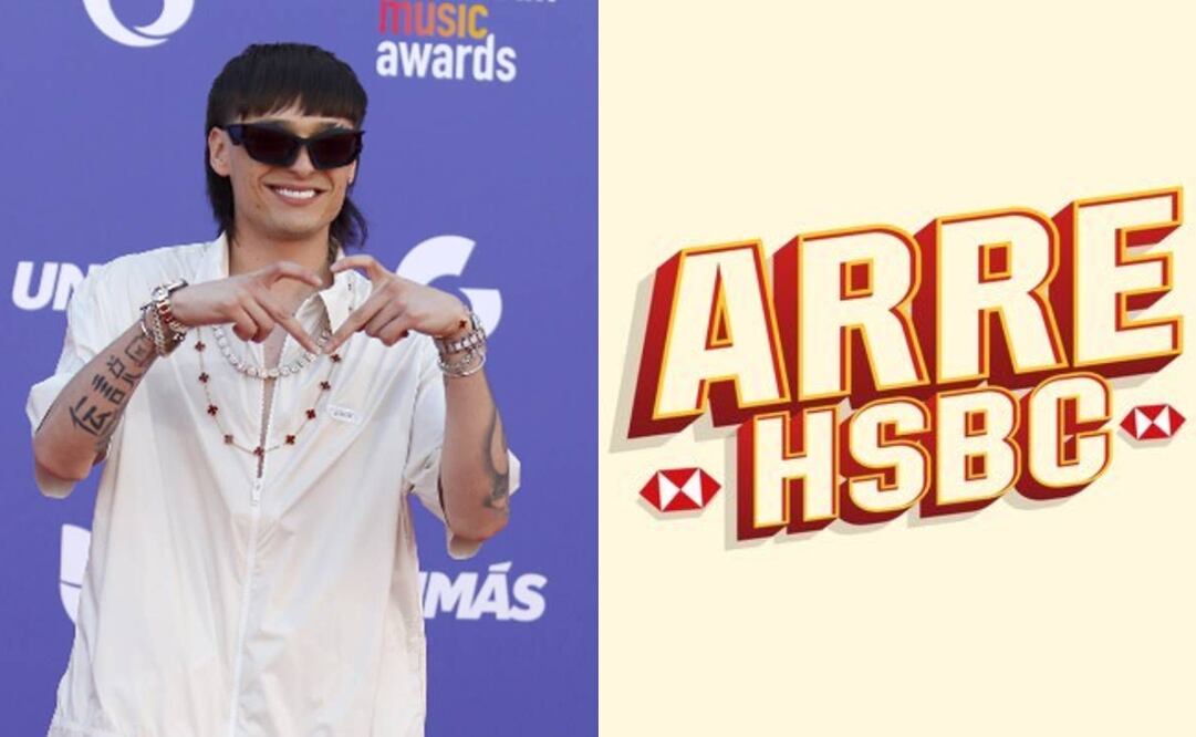 Peso Pluma actuará en el festival "Arre HSBC". Foto: Especial