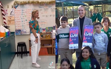 La NFL invitó al Super Bowl LVIII a maestra que enseña matemáticas con futbol americano