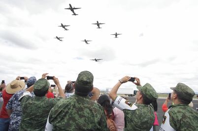 Todo listo para show de Fuerzas Armadas