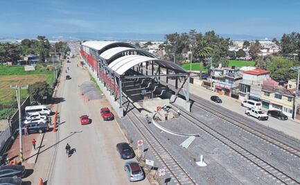 Tras 5 meses, reanudan en Teyahualco obras del Tren Suburbano al AIFA
