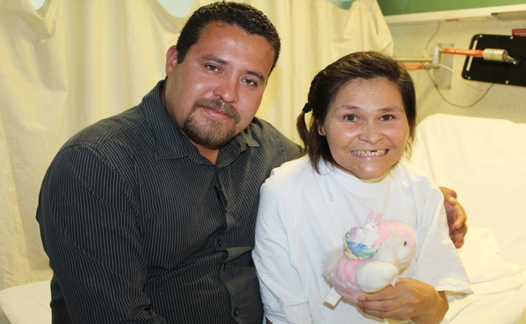 La madre de tres niñas desconoce como se alejó mil 600 kilómetros de su hogar. Foto:Especial