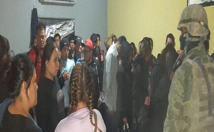 Ejército rescata a 73 migrantes hacinados en vivienda de Tamaulipas