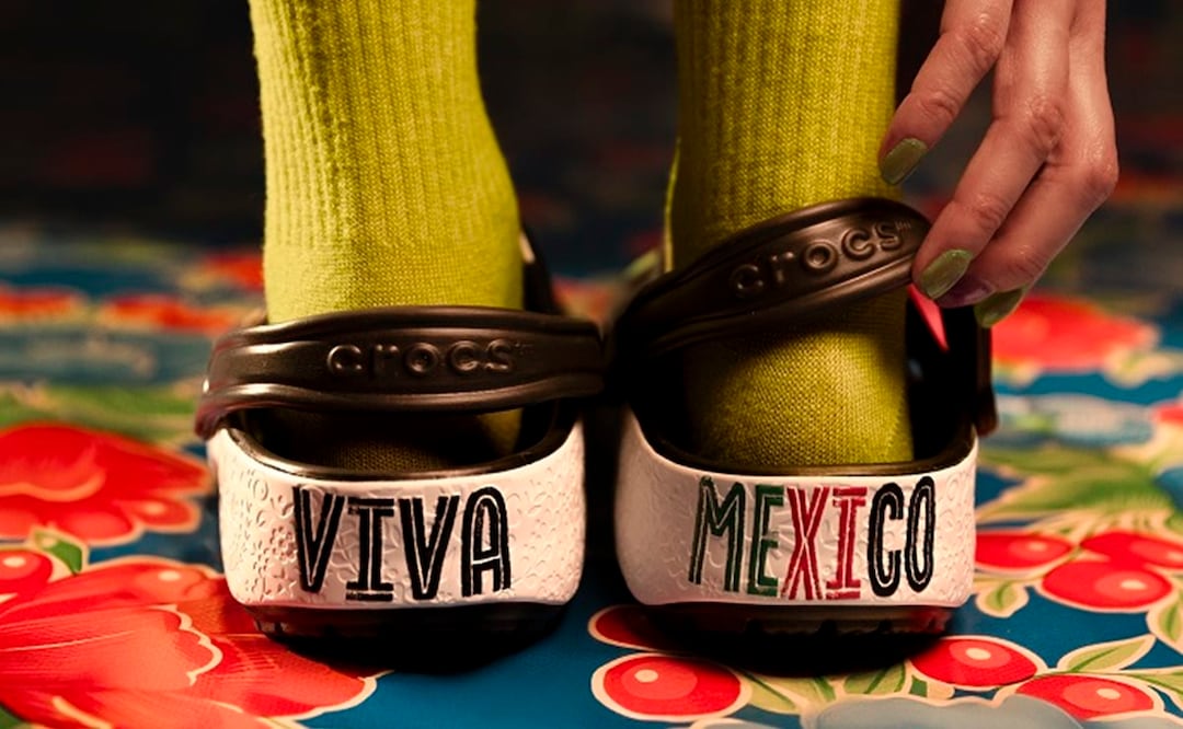 Crocs rinde homenaje a México con una edición especial. Foto: Cortesía