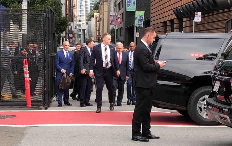 Presidente López Obrador en el marco de la APEC 2023. Foto: Alberto Morales