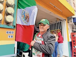 “Aunque no pude entrar al Estadio, se vive el Mundial”