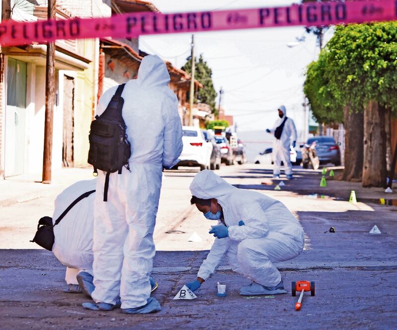 Según el informe de homicidios dolosos del gobierno federal, en el primer trimestre de 2022 hubo más de 6 mil asesinatos. Foto: Archivo/ EL UNIVERSAL 