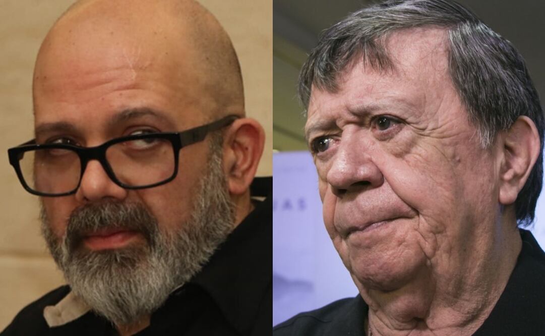 Chabelo y su hijo  Xavier López Mirana. Foto: Clasos/ Carlos Mejia, EL UNIVERSAL.