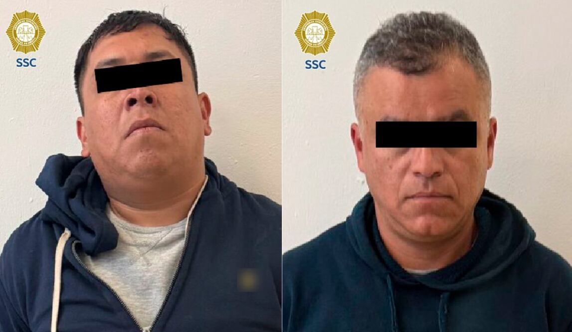 Detienen a dos presuntos responsables de robo a casa habitación; operaban en Tlalpan. Foto: Especial