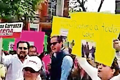 Pelean perredistas contra morenistas