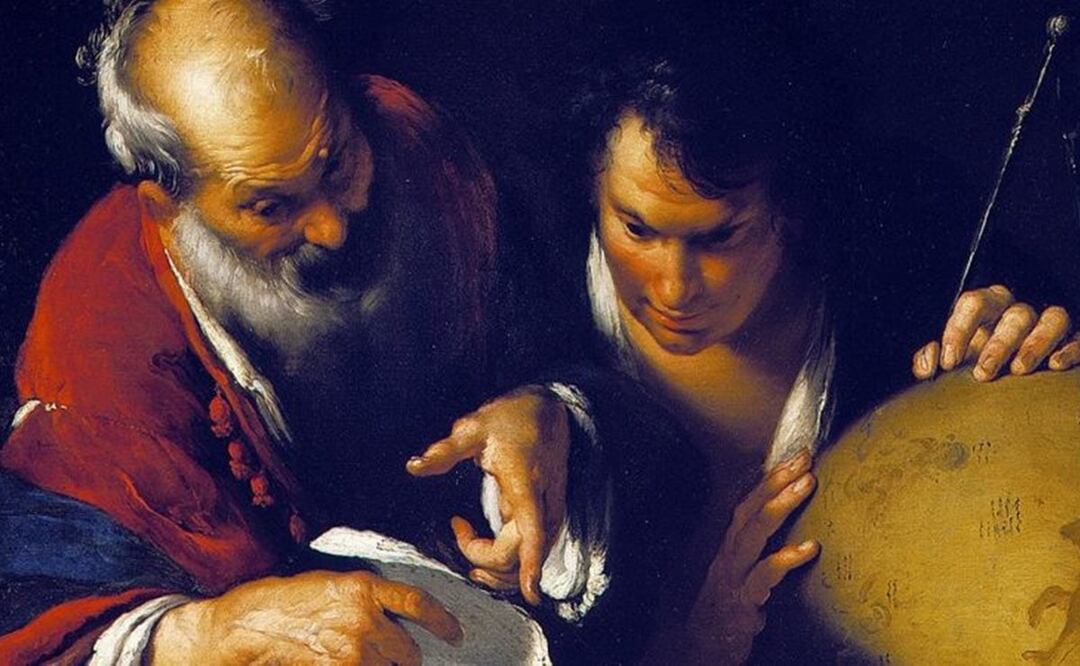 Erastótenes de Cirene sólo necesitó un palo para determinar que la tierra era redonda. / Foto: Dominio Público. 