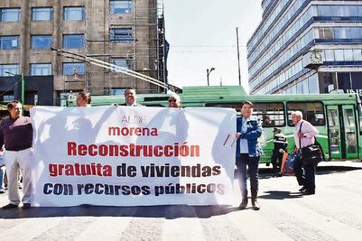 Morena volantea por vivienda gratuita