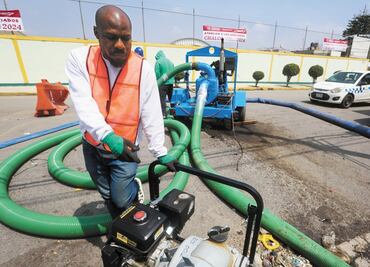 Haitianos se suman a labores de desazolve