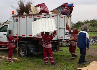 Sedema recupera 3.75 hectáreas invadidas en Santiago Zapotitlán, en alcaldía Tláhuac; retiran viviendas ilegales
