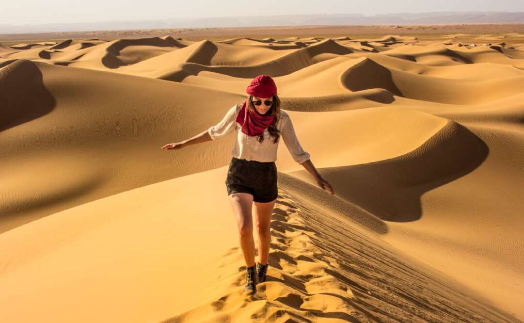 Recorre el Sahara y duerme en un campamento berebere con taza de té incluida. (Foto: Chelsie Kumar)
