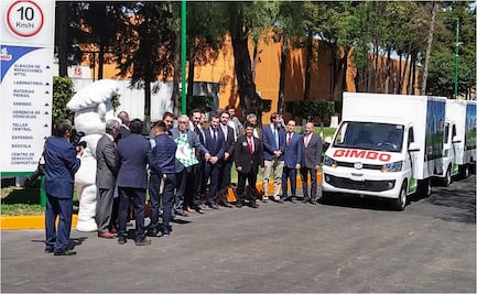 Bimbo invertirá 2 mil 800 mdp en nueva flotilla de reparto eléctrica