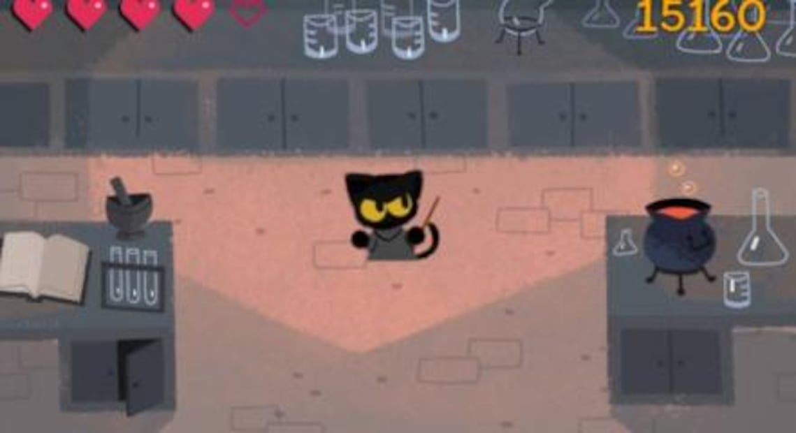 Google celebra Halloween con doodle