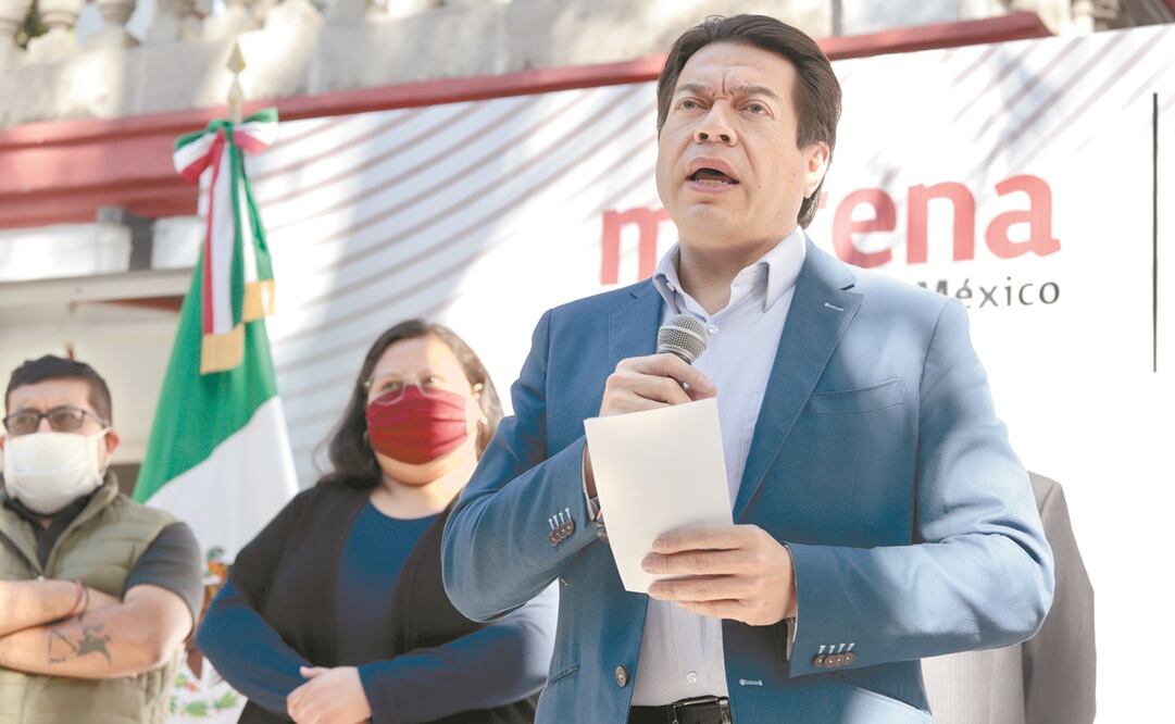 Mario Delgado advierte que Morena usará sus tiempos oficiales para informar del Covid-19 y ayudar a evitar contagios. Foto: ARCHIVO EL UNIVERSAL